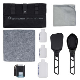 Набір аксесуарів для кухні Sea To Summit Camp Kitchen Tool Kit 10 Piece Set Black чорний