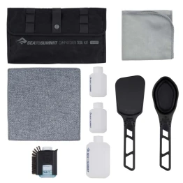 Набір аксесуарів для кухні Sea To Summit Camp Kitchen Tool Kit 10 Piece Set Black чорний