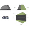 Намет Sea to Summit Alto TR2 зелений