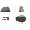 Намет Sea to Summit Alto TR1 green зелений