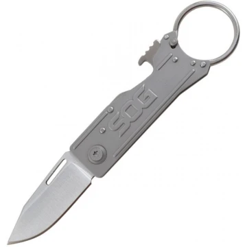 Ніж-брелок SOG Keytron сірий