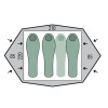 Намет Pinguin Gemini 210 Green зелений