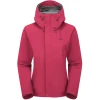 Куртка Rab Downpour Jacket Wmns жіноча Watermelon червона