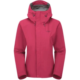 Куртка Rab Downpour Jacket Wmns жіноча Watermelon червона