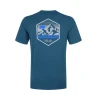 Футболка Rab Stance Mountain Peak Tee чоловіча Tempest Blue синя