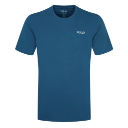 Футболка Rab Stance Mountain Peak Tee чоловіча Tempest Blue синя