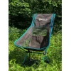 Крісло кемпінгове BaseCamp Compact L Black/Blue чорне/синє