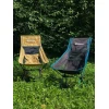 Крісло кемпінгове BaseCamp Compact L Black/Blue чорне/синє