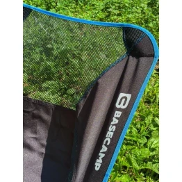 Крісло кемпінгове BaseCamp Compact M Black/Blue чорне/синє