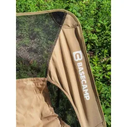 Крісло кемпінгове BaseCamp Compact M  Khaki/Black пісочне/чорне