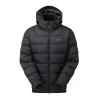 Куртка Rab Ascent Jacket для чоловіків Black чорна