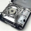 Портативна газова плитка Base Camp Camping Stove Mini чорна/сіра