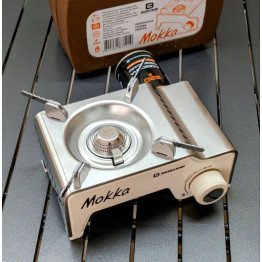 Портативна газова плитка Basecamp Camping Stove Mokka Bone White 