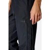 Штани Rab Downpour Mountain Pants Wmns жіночі Black чорні