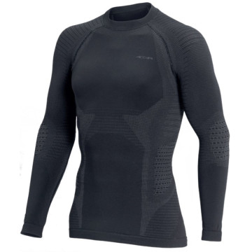 Термофутболка Accapi Polar Bear New чоловіча Black/Gray чорна/сіра