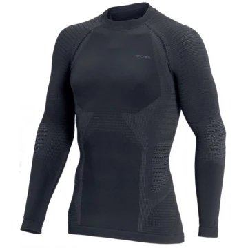 Термофутболка Accapi Polar Bear New чоловіча Black/Gray чорна/сіра