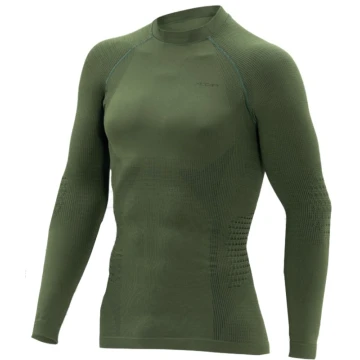 Термофутболка Accapi Polar Bear New чоловіча Military Black зелена