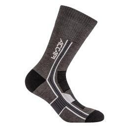 Термошкарпетки Accapi Hiking Merino Crew чоловічі Black/Anthracite чорні/темно-сірі