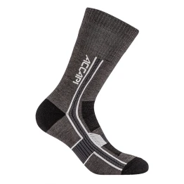 Термошкарпетки Accapi Hiking Merino Crew чоловічі Black/Anthracite чорні/темно-сірі