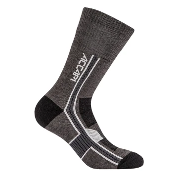 Термошкарпетки Accapi Hiking Merino Crew чоловічі Black/Anthracite чорні/темно-сірі