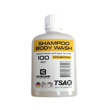 Рідке мило для рук та тіла BaseCamp Shampoo Body Wash 100 мл