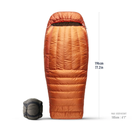 Спальник Sea to Summit Basecamp -9C/15F Regular унісекс Bombay Brown коричневий