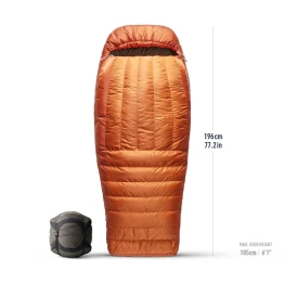 Спальник Sea to Summit Basecamp -9C/15F Regular унісекс Bombay Brown коричневий