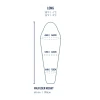 Спальник Sea to Summit Spark Pro -9C/15F Long унісекс Beluga Black темно-сірий