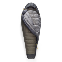 Спальник Sea to Summit Spark Pro -9C/15F Long унісекс Beluga Black темно-сірий