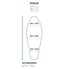 Спальник Sea to Summit Spark Women's 7C/45F Regular жіночий Pewter Grey сірий
