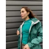 Термофутболка Accapi Ergowool жіноча Caribbean/White блакитна