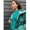 Термофутболка Accapi Ergowool жіноча Caribbean/White блакитна