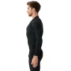 Термофутболка Accapi XPerience чоловіча Black/Anthracite чорна/темно-сіра