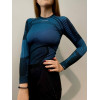Термофутболка Accapi XPerience жіноча Black/Turquoise чорна/синя