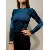 Термофутболка Accapi XPerience жіноча Black/Turquoise чорна/синя
