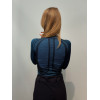 Термофутболка Accapi XPerience жіноча Black/Turquoise чорна/синя