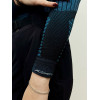 Термофутболка Accapi XPerience жіноча Black/Turquoise чорна/синя