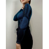 Термофутболка Accapi XPerience жіноча Black/Turquoise чорна/синя