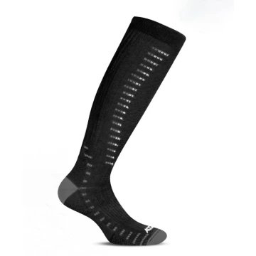 Термошкарпетки Accapi Ski Ergoracing Black/Anthracite чорні/темно-сірі