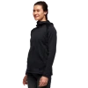 Флісова кофта Black Diamond Factor Hoody жіноча Black чорна Флісова кофта Black Diamond Factor Hoody жіноча Black чорна