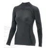 Термофутболка Accapi Ergowool жіноча Iron/Black чорна Термофутболка Accapi Ergowool жіноча Iron/Black чорна