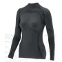Термофутболка Accapi Ergowool жіноча Iron/Black чорна