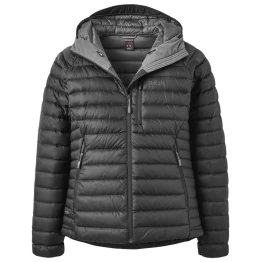Куртка Rab Microlight Alpine Jacket Wmns жіноча Black/Graphene чорна/сіра