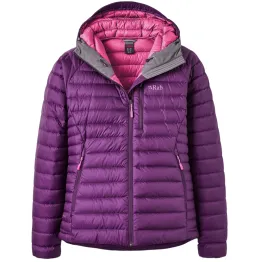 Куртка Rab Microlight Alpine Jacket Wmns жіноча Mulberry фіолетова