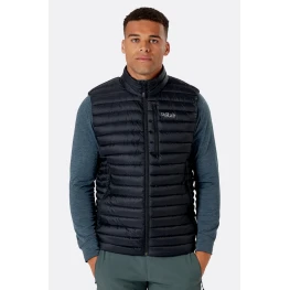 Безрукавка Rab Microlight Vest Black чоловіча Black чорна