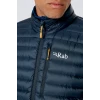 Безрукавка Rab Microlight Vest Black чоловіча Beluga сіра
