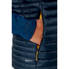 Безрукавка Rab Microlight Vest Black чоловіча Beluga сіра