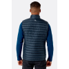 Безрукавка Rab Microlight Vest Black чоловіча Beluga сіра